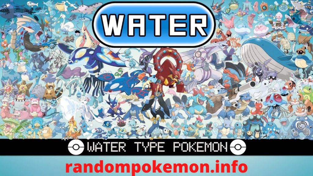 Water Type Pokemon
