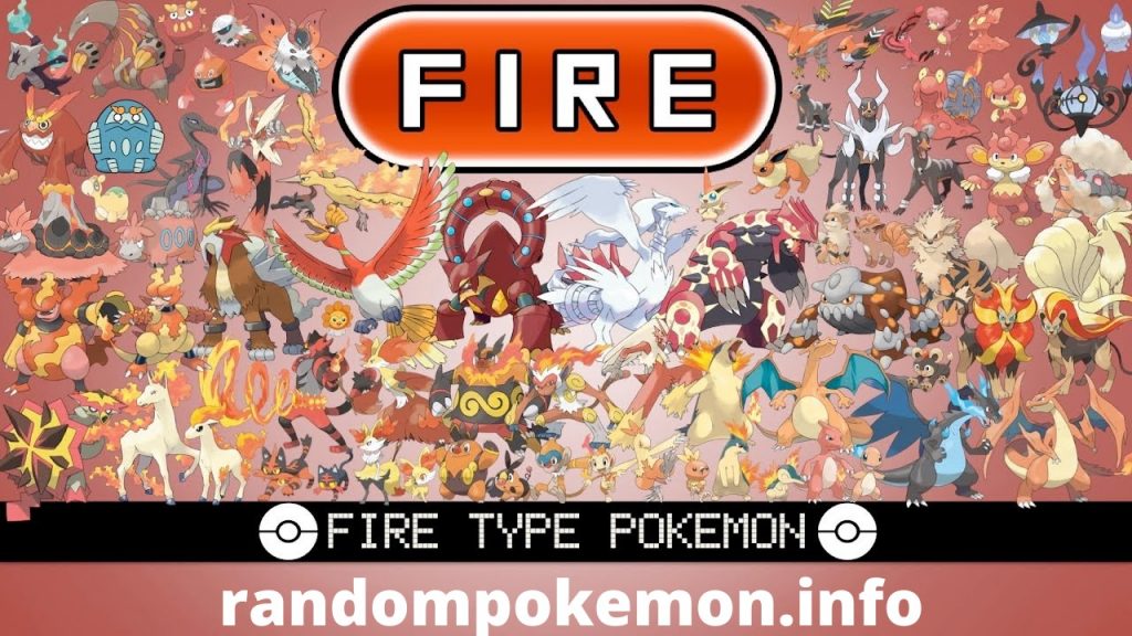 Fire Type Pokemon