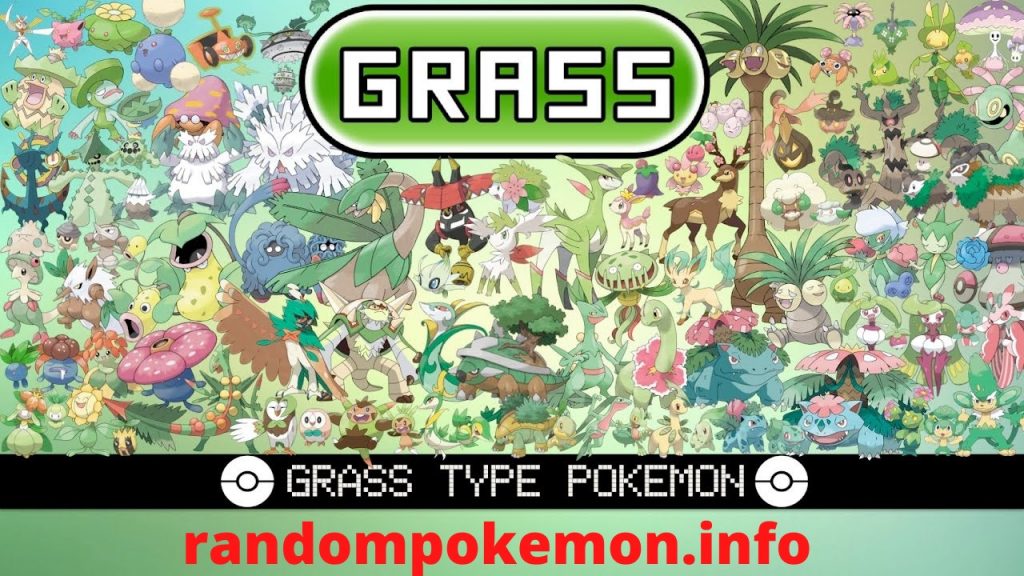 Grass Type Pokemon