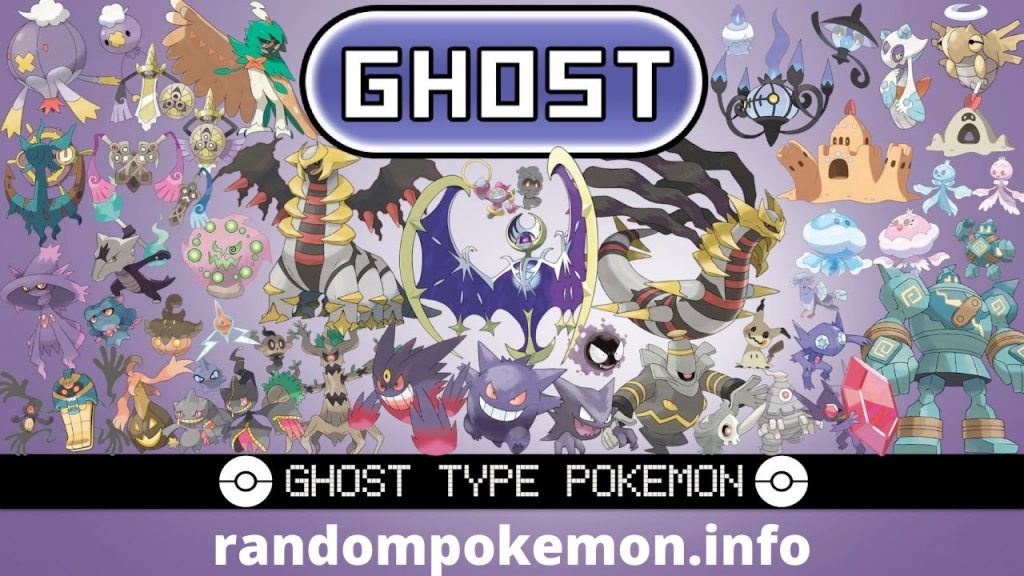 Ghost Type Pokemon