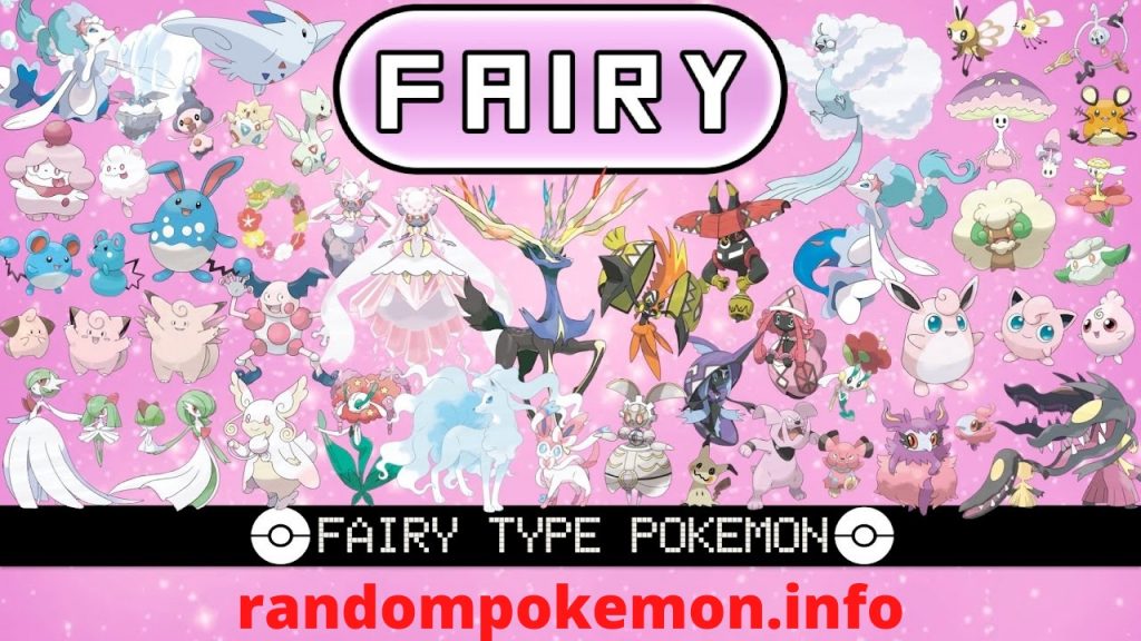 Fairy type pokemon